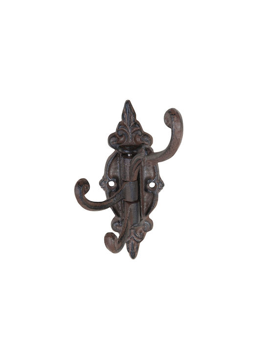 Decorative Cast Iron Clothing Hanger
