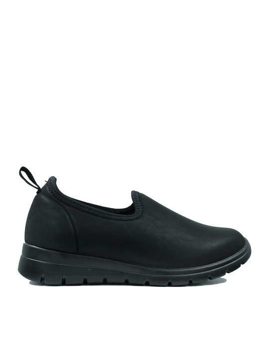 Ανατομικά Γυναικεία Slip-On Μαύρα