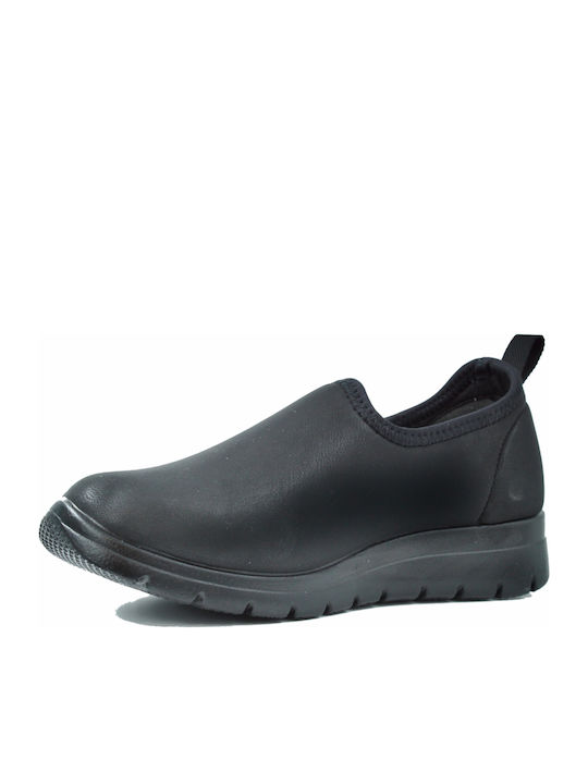 Ανατομικά Γυναικεία Slip-On Μαύρα