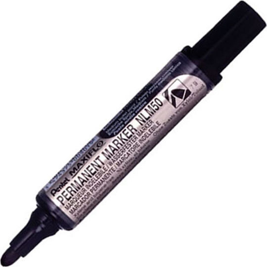 Pentel Maxiflo Permanent Marker Button Black NLM50A Pentel