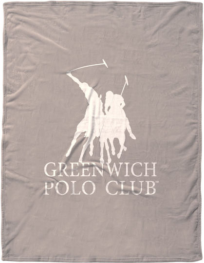 Greenwich Polo Club 3490 Κουβέρτα Fleece Μονή 160x220εκ. Taupe