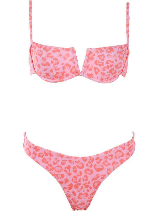 Gigi Set Bikini Ροζ