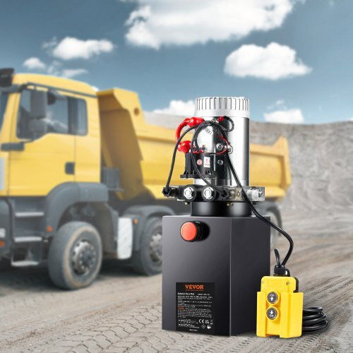 Vevor Υδραυλική Αντλία 8qt Διπλής Ενέργειας 12v Yxyyb12vzldjk4frmv0