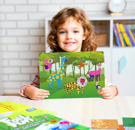 Skillmatics Рязане на хартия Foil Fun Светът на животните за Деца 4+ години+ Години