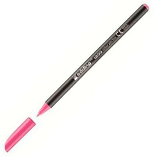 Edding 1200 Markers 1mm Pink 10pcs