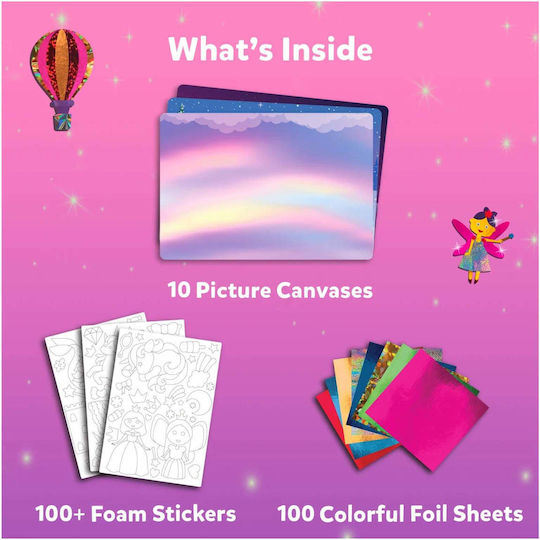 Skillmatics Paper Cutting Foil Fun Unicorns and Princesses for Children 4+ years old Years