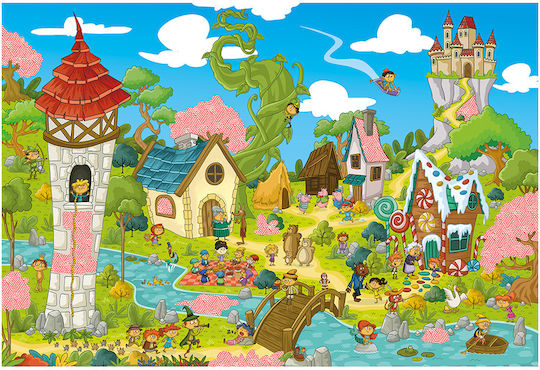 Kids Puzzle Fairy Tales for 3++ Years 24pcs Ludattica