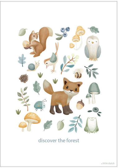 Little Dutch Poster A3 Waldwunder