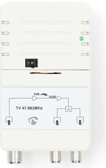 Nedis Splitter Accesorii Satelit SAMP42221WT 5412810453184