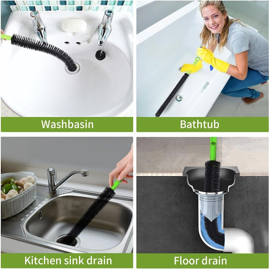 Plastic Cleaning Brush with Handle