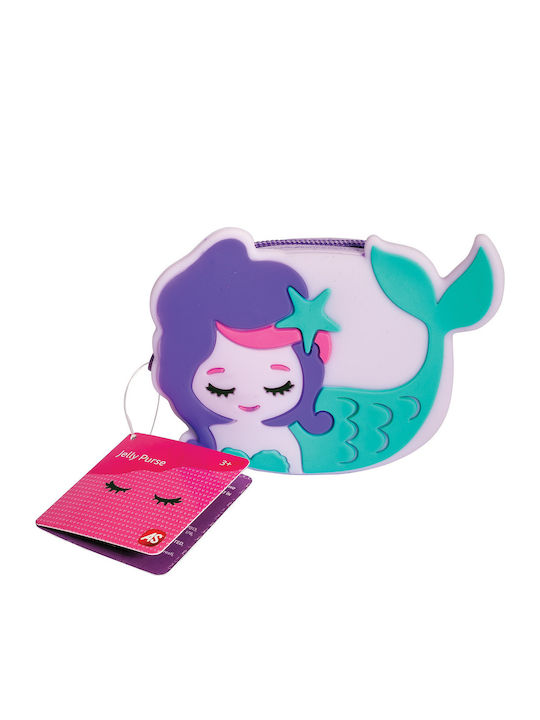 AS Jelly Kids Wallet with Coins with Zipper (Various Designs) 1pc