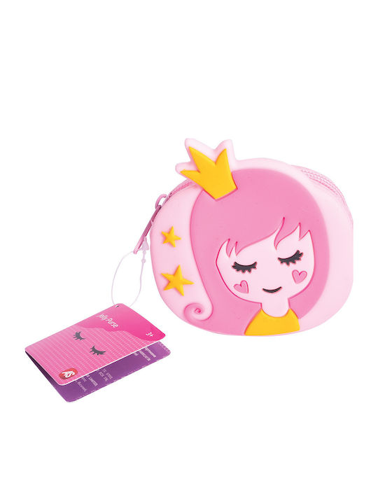 AS Jelly Kids Wallet with Coins with Zipper (Various Designs) 1pc