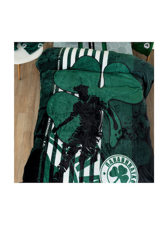 Palamaiki Blanket Panathinaikos Green 160x220cm