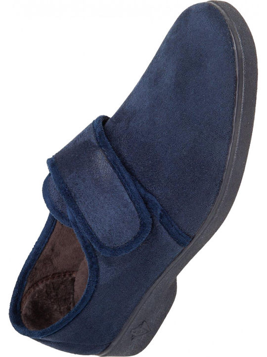 Adam's Shoes Heel Enclosed Men's Slipper Blue