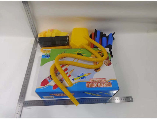 Toy Kids Rocket Launcher Foot Two Launchers 6 Rockets Without Light