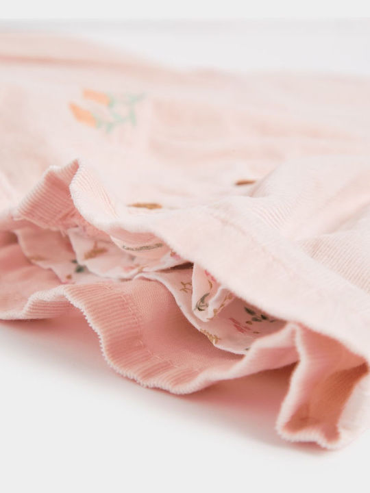 Kinderkleid Set mit Strumpfhose Rosa