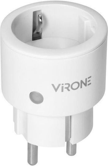 Mini Wireless Socket Virone Rs-10 Gs 2300w Schuko Ip20 Remote Control White