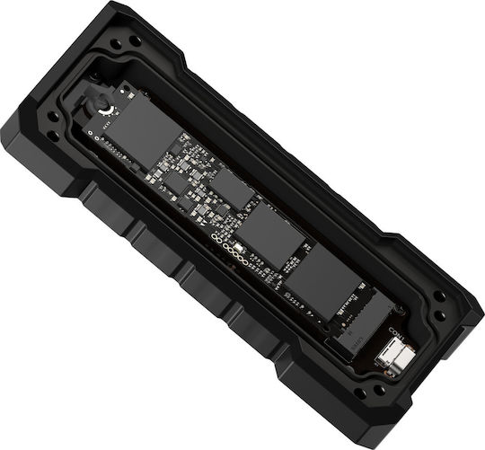 Asus Tuf Gaming A2 Θήκη για Σκληρό Δίσκο M.2 PCI Express NVME με σύνδεση Type-C
