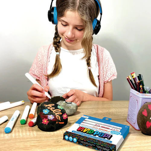 Vivid Pop Paint Markers Set 8 Classic