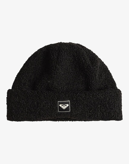 Valwood Beanie Γυναικείος Fleece Σκούφος Πλεκτός σε Μαύρο χρώμα