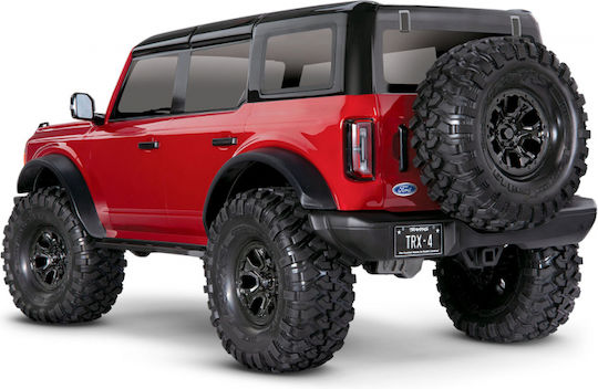 Traxxas Ford Bronco Mașină Teleghidată Crawler Roșie