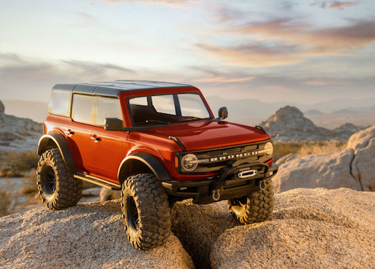 Traxxas Ford Bronco Mașină Teleghidată Crawler Roșie