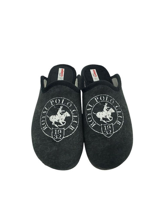 Adam's Shoes Men's Slipper Black