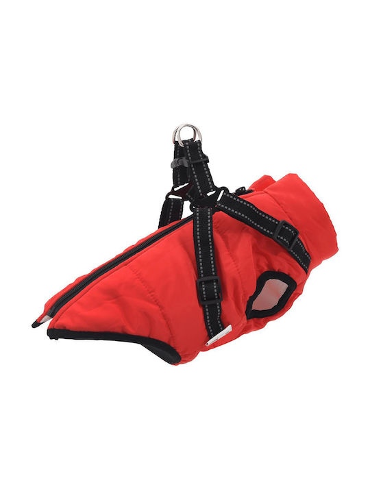 vidaXL Red Dog Coat
