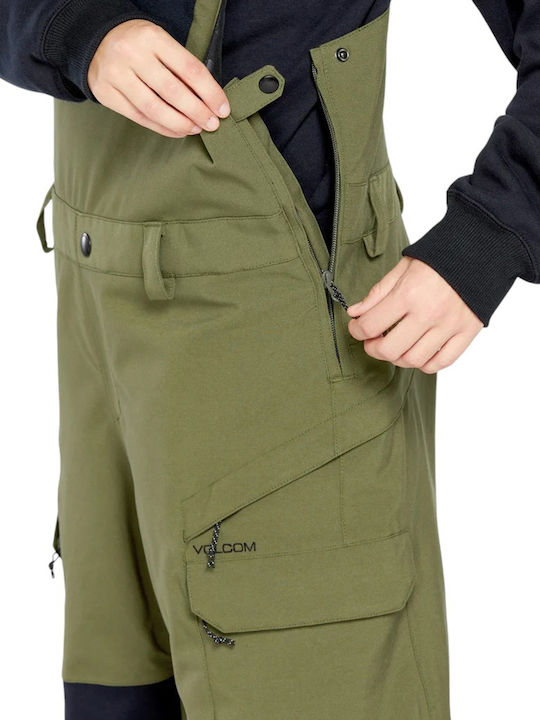 Volcom Creston 3d Stretch H1252502-IVY Γυναικεία Σαλοπέτα Σκι & Snowboard Πολύχρωμη
