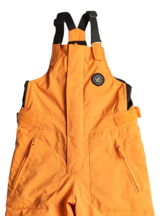 Quiksilver Boogie EQKTP03010-NZJ0 Kids Dungarees for Ski & Snowboard Orange