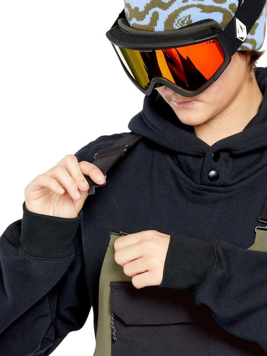 Volcom Creston 3d Stretch H1252502-IVY Γυναικεία Σαλοπέτα Σκι & Snowboard Πολύχρωμη