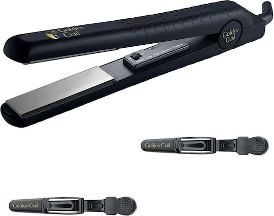 Golden Curl Hair Straightener with Ceramic Plates