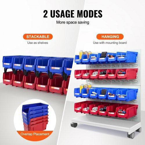 Vevor Plastic Tool Bin Organiser W11xD5xH5cm