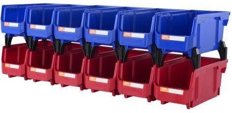Vevor Plastic Tool Bin Organiser W11xD5xH5cm