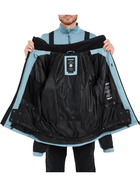 Protest 6711344-397 Männer Jacke aus Weiche Schale für Ski & Snowboard Blau