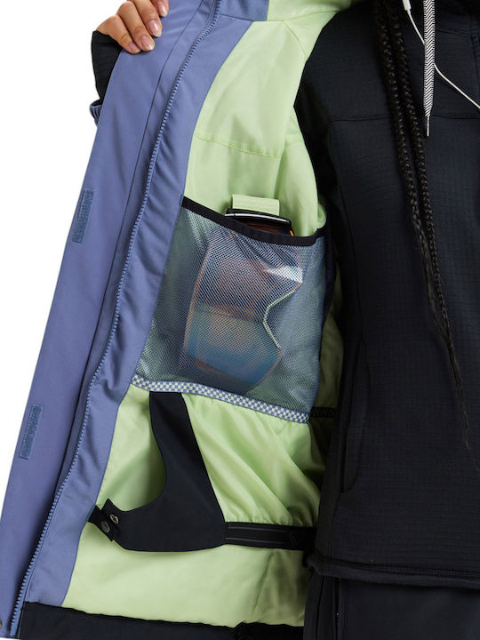 Roxy Highridge ERJTJ03475-BQY0 Γυναικείο Μπουφάν για Σκι & Snowboard Πολύχρωμο