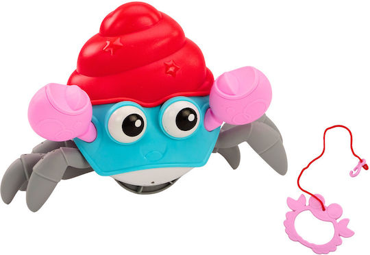 Lean Toys Crab Clockwork Играчка за баня за 18++ месеца