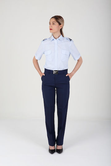 Danaos Outfits Aviation Blouse Light Blue