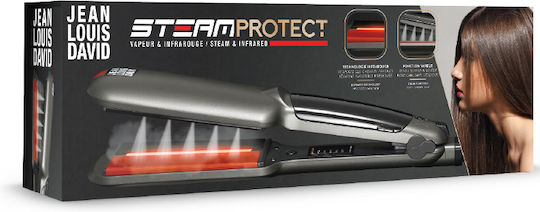 Jean Louis David Protect 39968 Πρέσα Μαλλιών με Ατμό και Κεραμικές Πλάκες 69W 39968