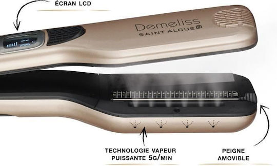 Demeliss Saint Algue 3992 Hair Straightener with Steam 85W