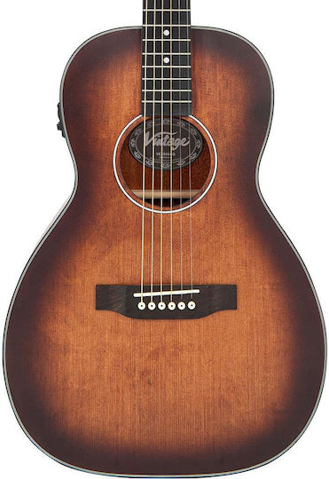 Vintage Semi-Akustik Gitarre Parlour Spruce