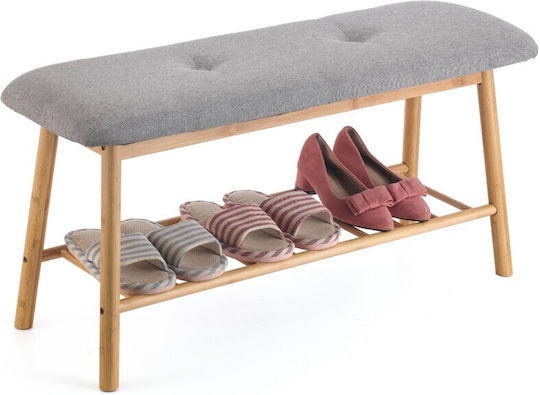 Entry Furniture with Shoe Rack & Bench 90x30x45cm
