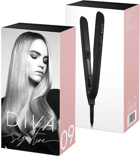 Diva Pro Styling Signature Touch Styler 09 36288 Hair Straightener with Ceramic Plates