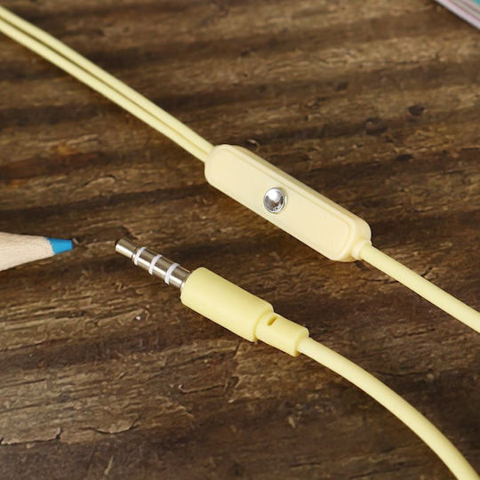 Ev-186 În ureche Handsfree cu două căști cu mufă 3.5mm Roz