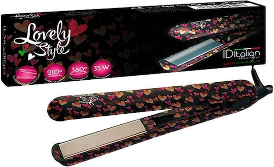 ID Italian Fer A Lisser Lovely Style Πρέσα Μαλλιών 35W