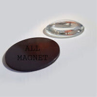 Glasmagnet Karte von Kos