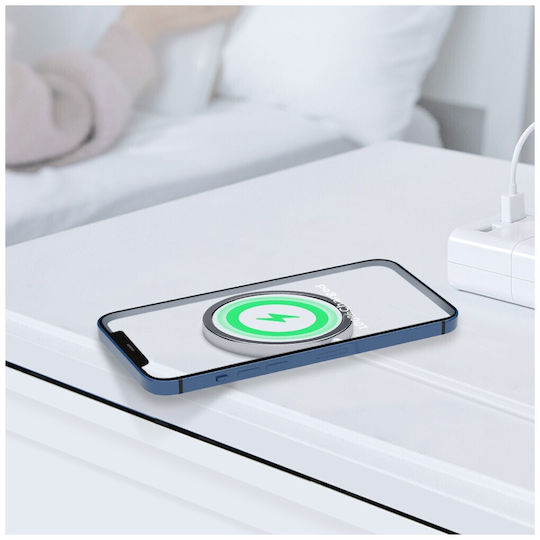 BWOO Wireless Charger (Qi Pad) 15W Power Delivery Blacks (WL-12)