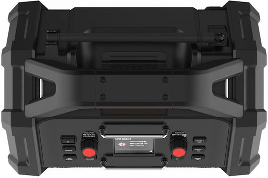 PerfectPro OCT-18V Tragbares Radio DAB+ mit Bluetooth Schwarz