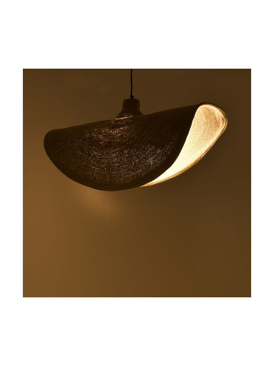 Pakketo Pendant Light Brown 72x72x17cm