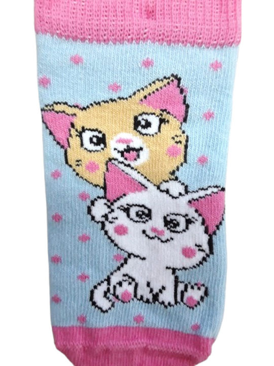Domina Детски къси чорапи Blue, Pink